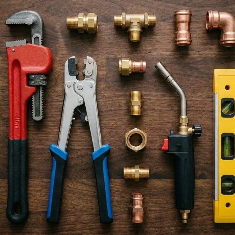 Professional plumbing tools