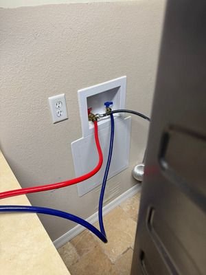 Washer Hose Replacement And Portable Sink Installation In Valrico FL