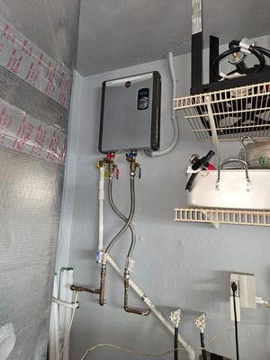 Tankless Water Heater Replacement And Pressure Regulation In Largo FL