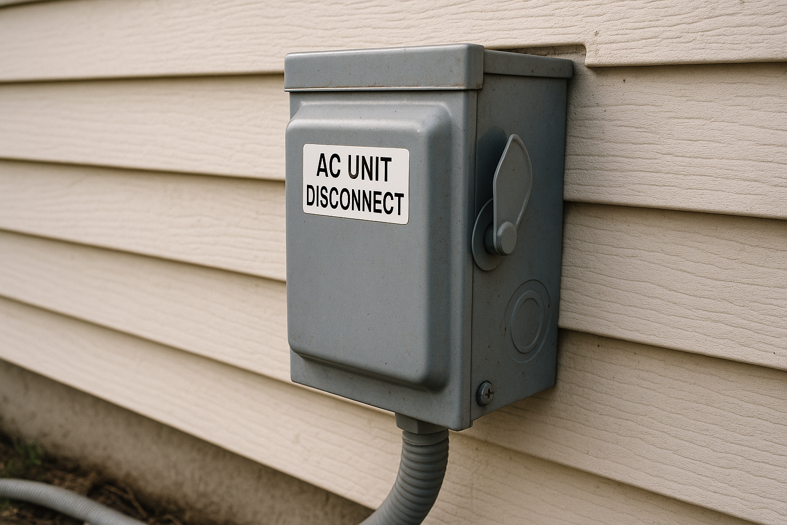 AC Unit Disconnect Switch