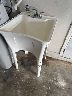 Sink Installation In The Garage In Valrico FL