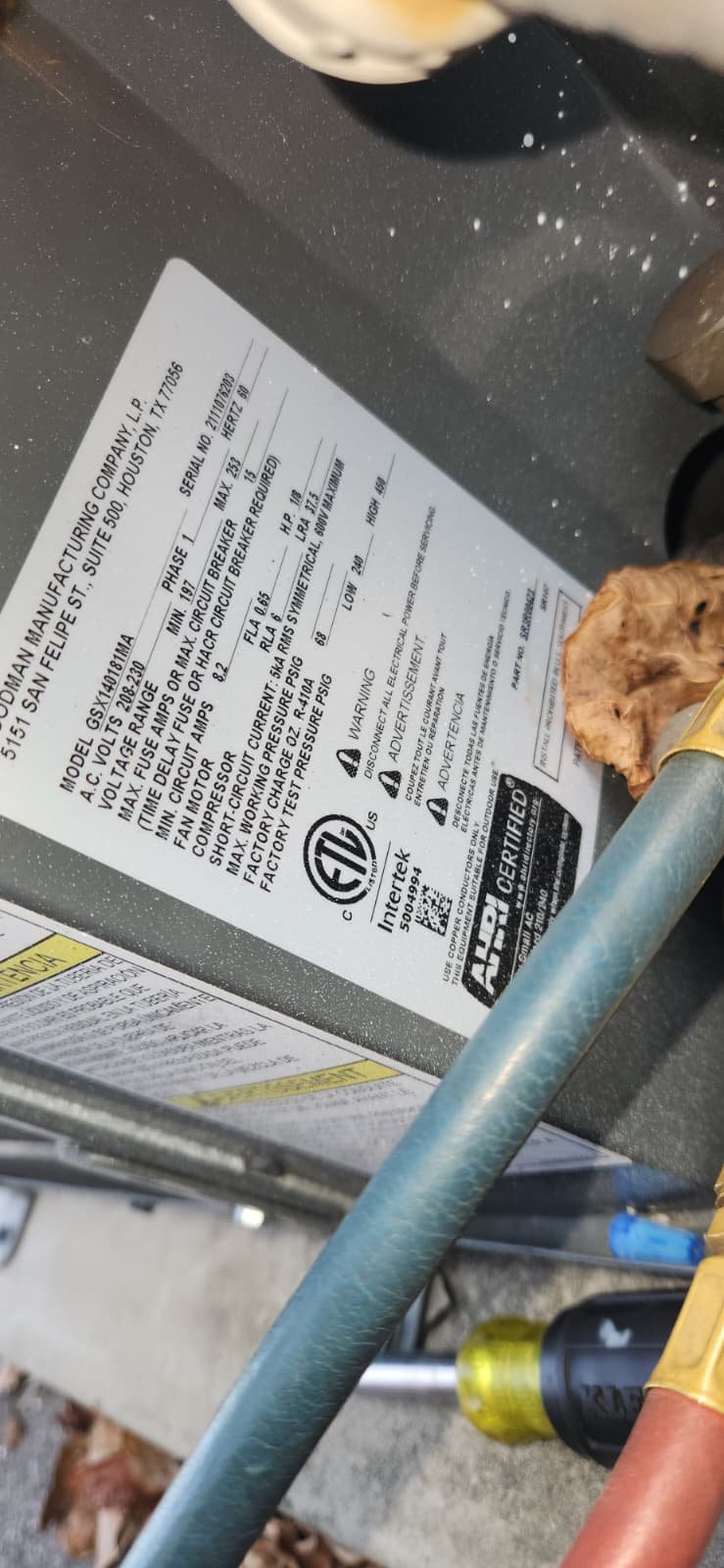 Tampa, FL 33634 HVAC equipment checked during quarterly maintenance service