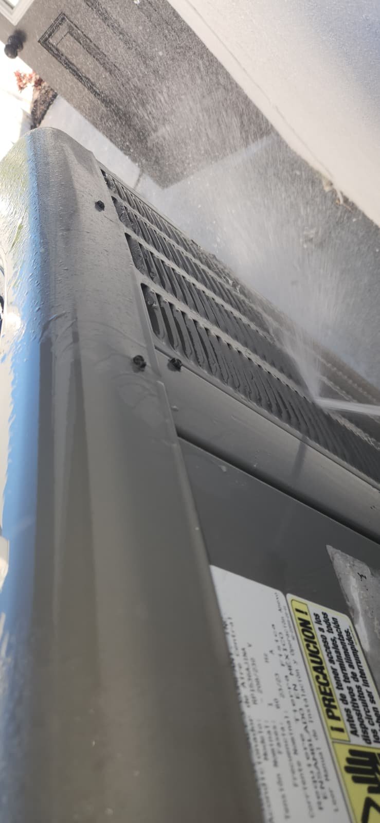 Heavily soiled AC blower assembly found during maintenance in Seminole, FL 33772