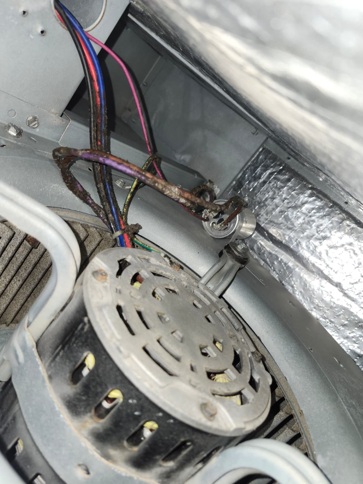 Aging AC system evaluated for replacement in Palm Harbor, FL 34684