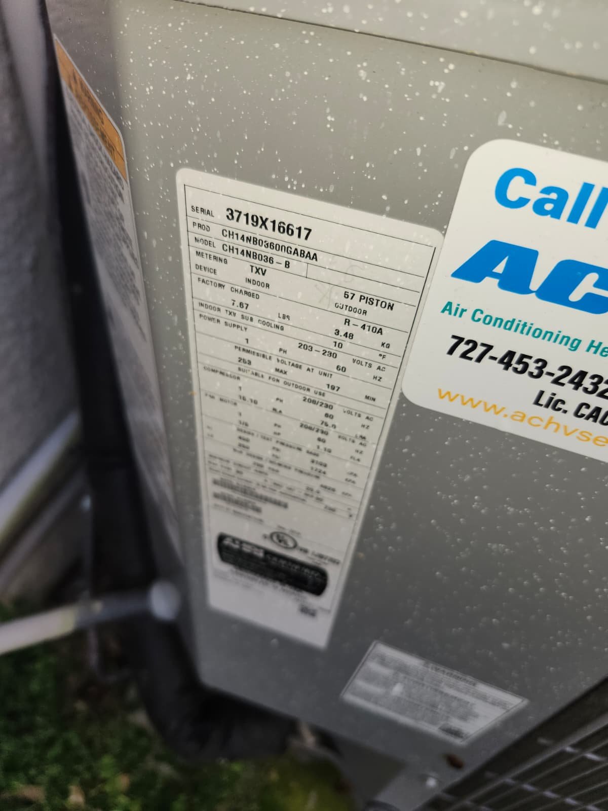 TXV replacement and soldered connections checked in Tampa, FL 336291