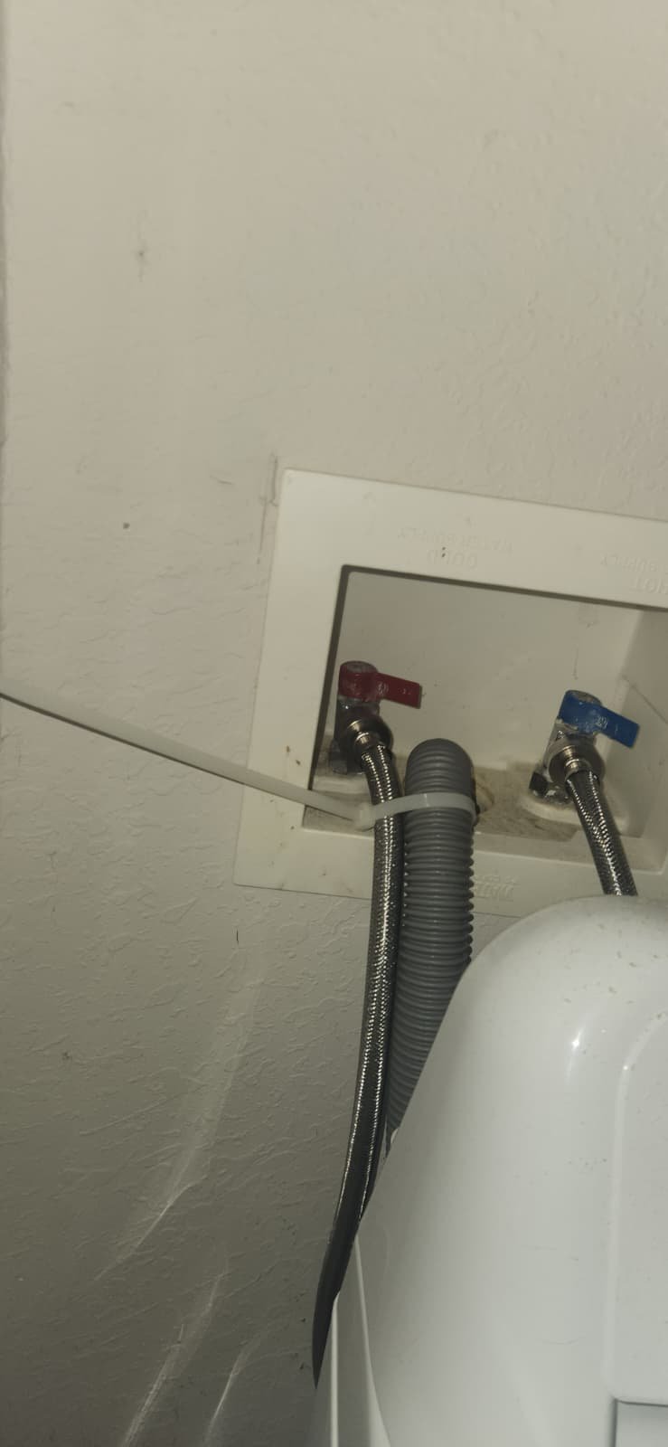 Final water heater flush verification in Tampa, FL 33615 showing system working fine