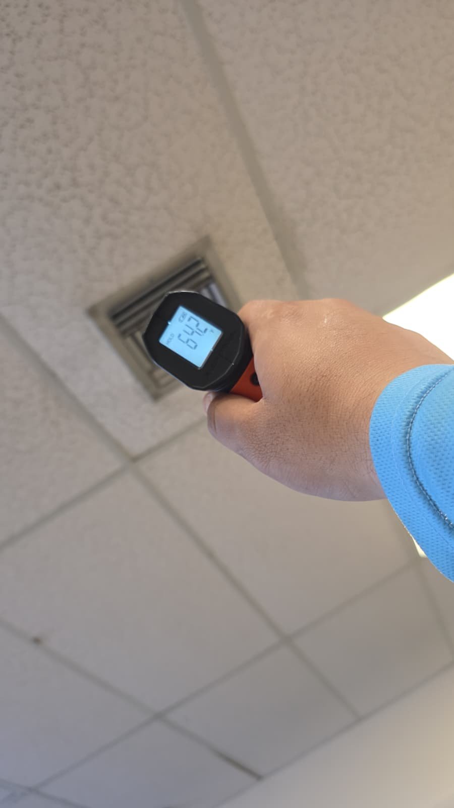 Air filter change as part of HVAC maintenance plan in Tampa, FL 33634 home