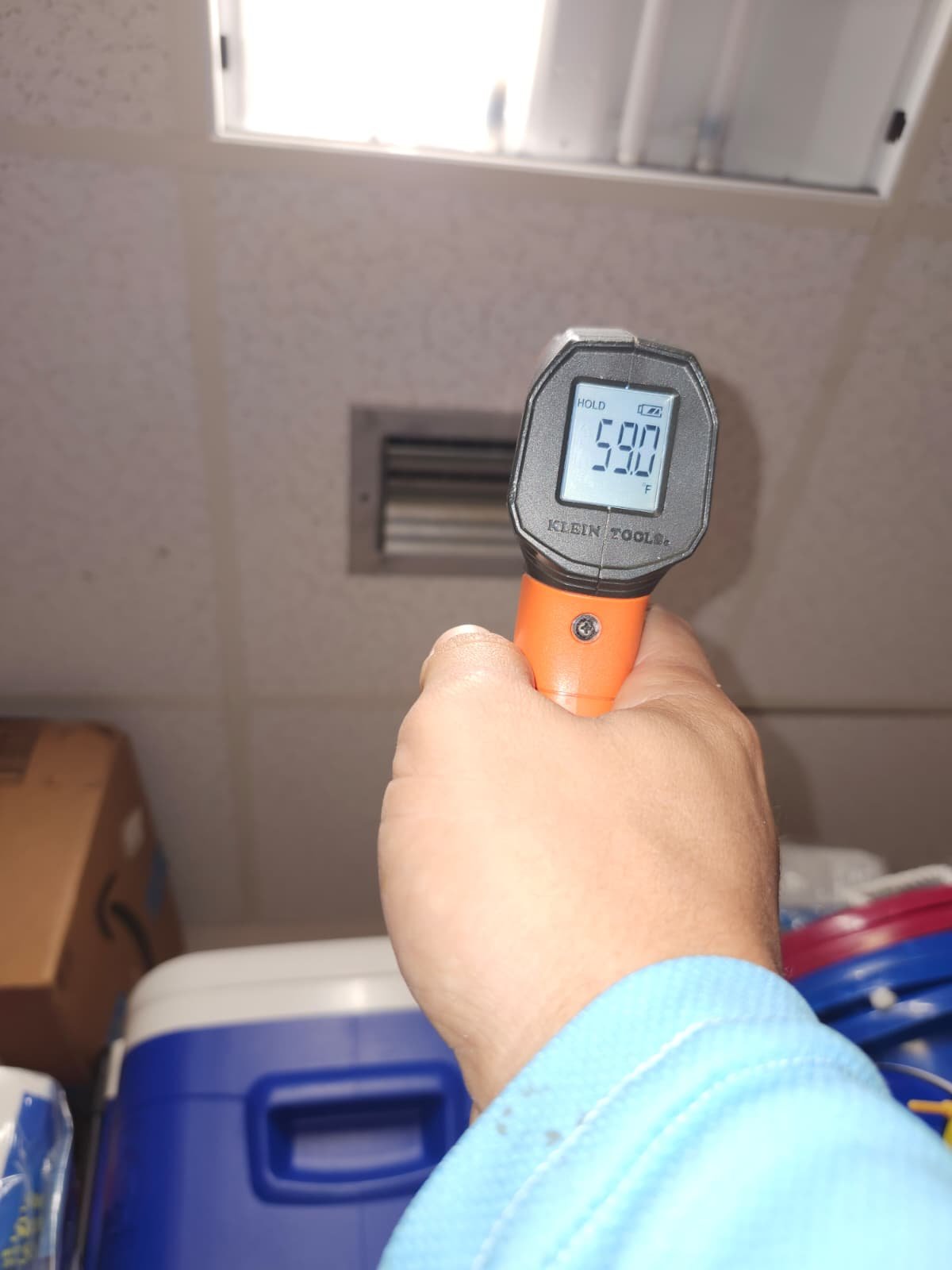 Completed HVAC filter replacement and maintenance in Tampa, FL 33634