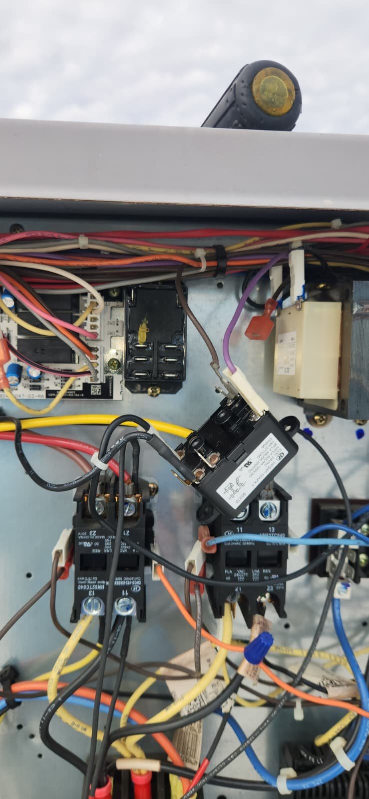 New AC capacitor replacement in air handler in Riverview, FL 33578