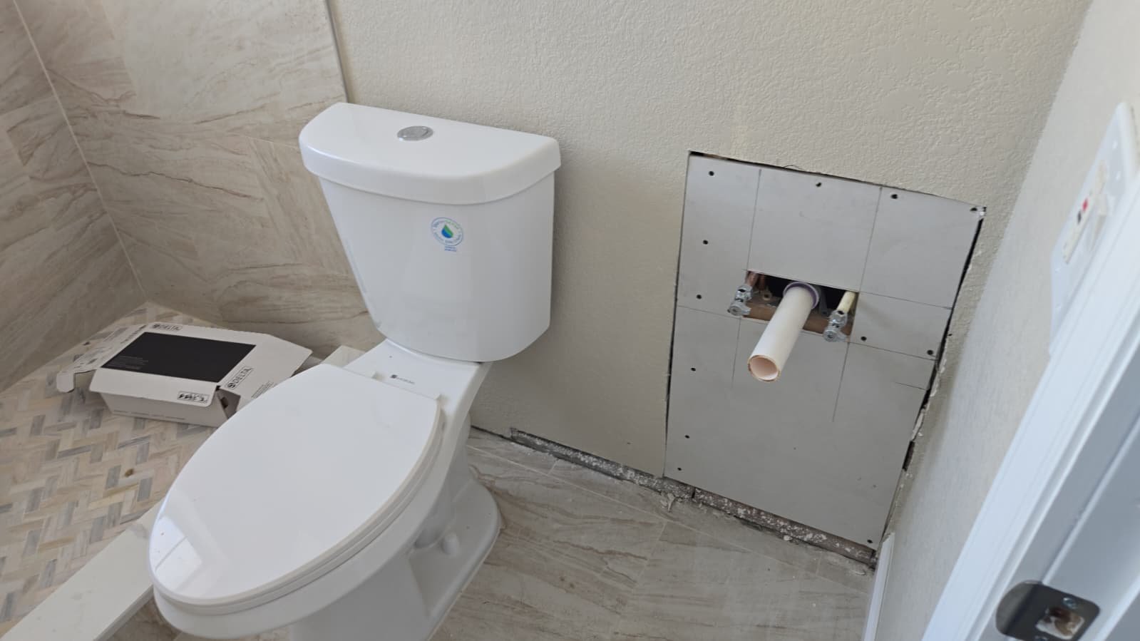 Detail of completed home repair in St. Petersburg, FL 33703