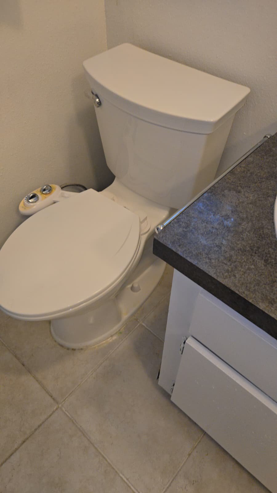 Customer supplied toilet replacement finished in Kenneth City FL 33709