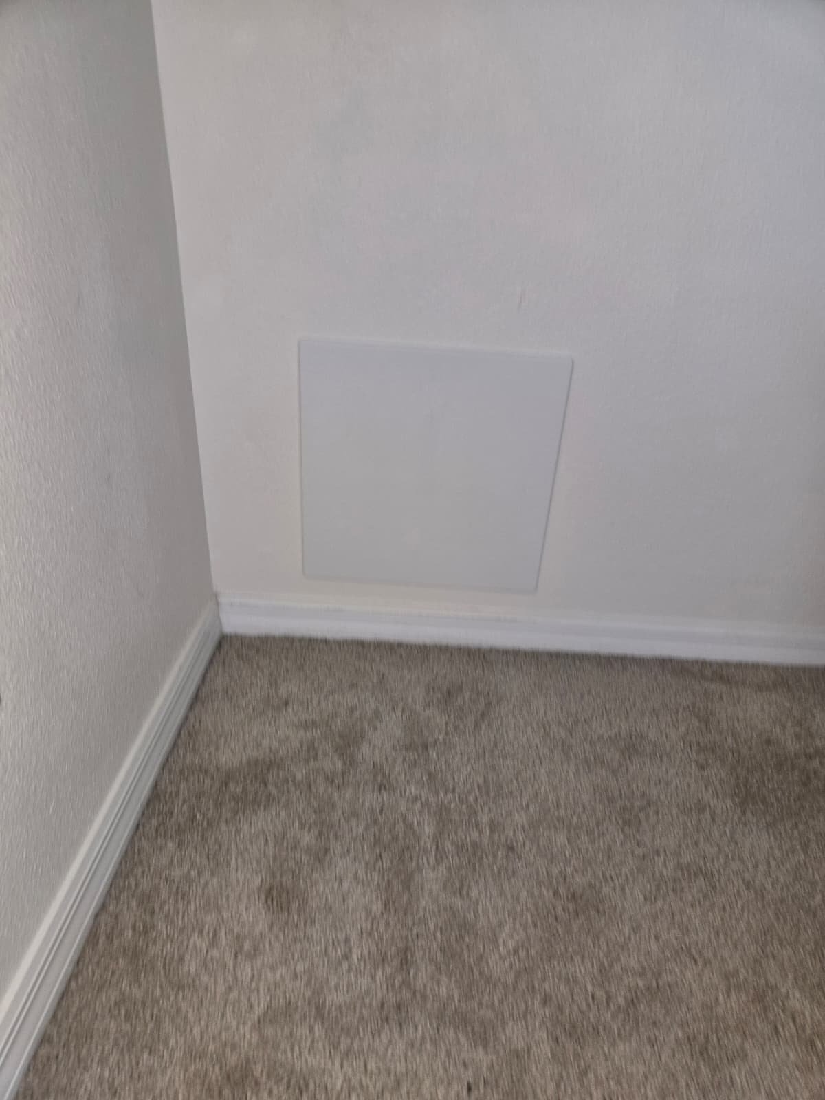 Finished sheetrock access opening ready for customer repair in Wesley Chapel, FL 33545