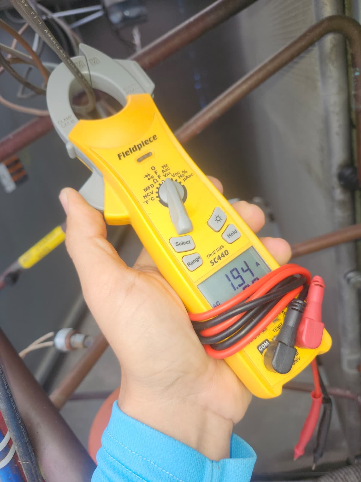 Filter change during HVAC quarterly maintenance in Brandon, FL 33511