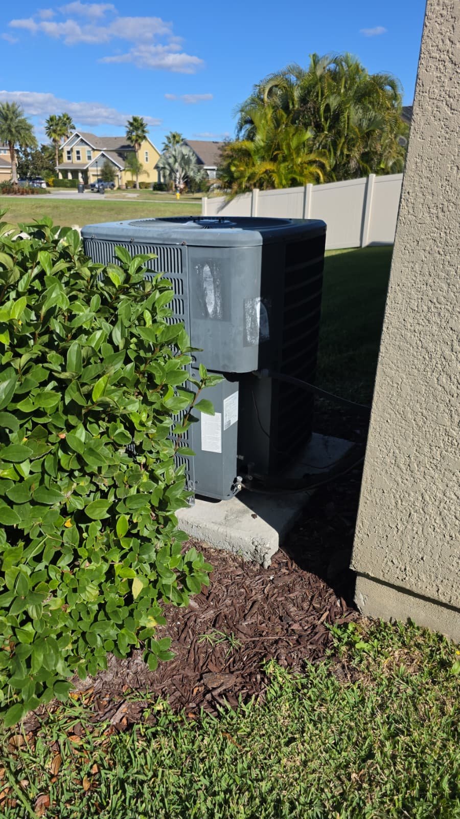 Refrigerant leak search performed during AC maintenance in Riverview, FL 33579