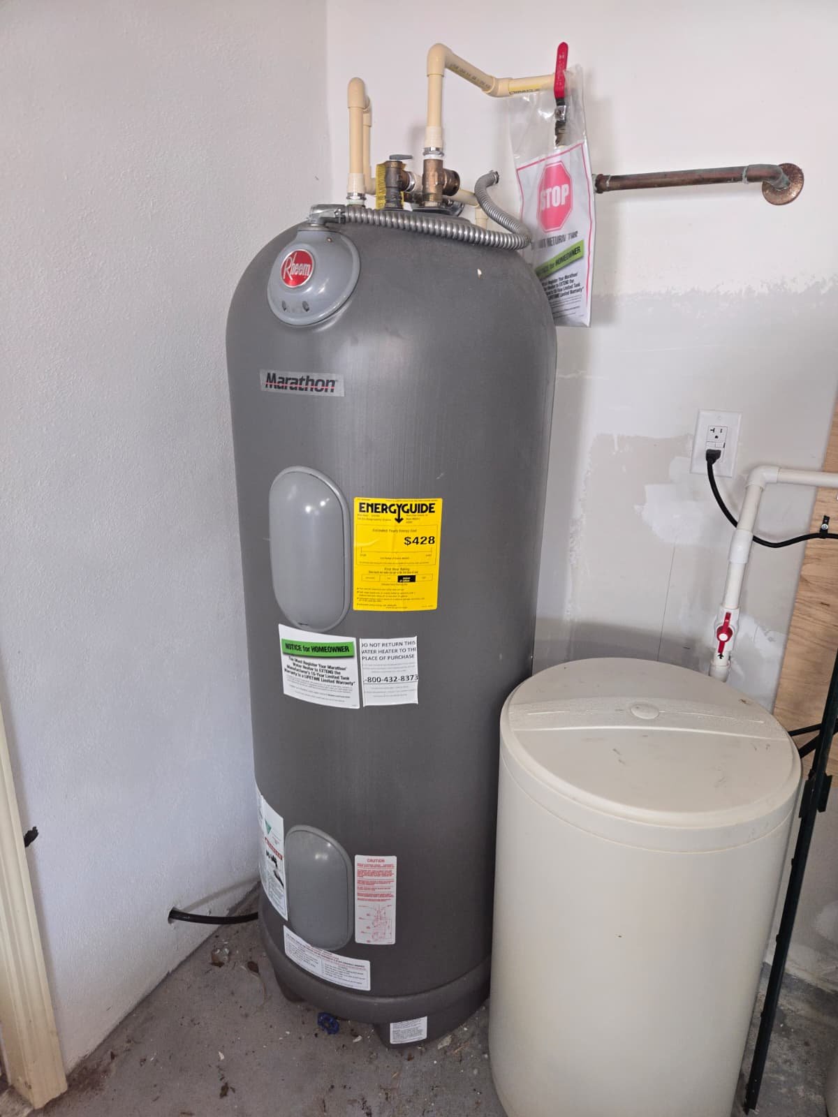 Routine water heater flush in Odessa, FL 33556 to prevent sediment buildup