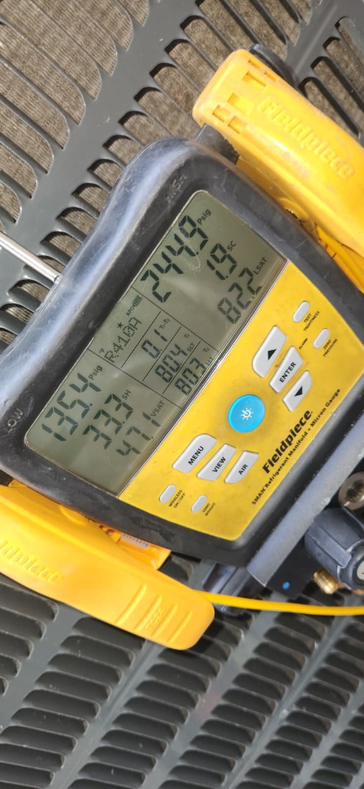 Tampa FL 33612 heat pump reversing valve solenoid replacement in progress