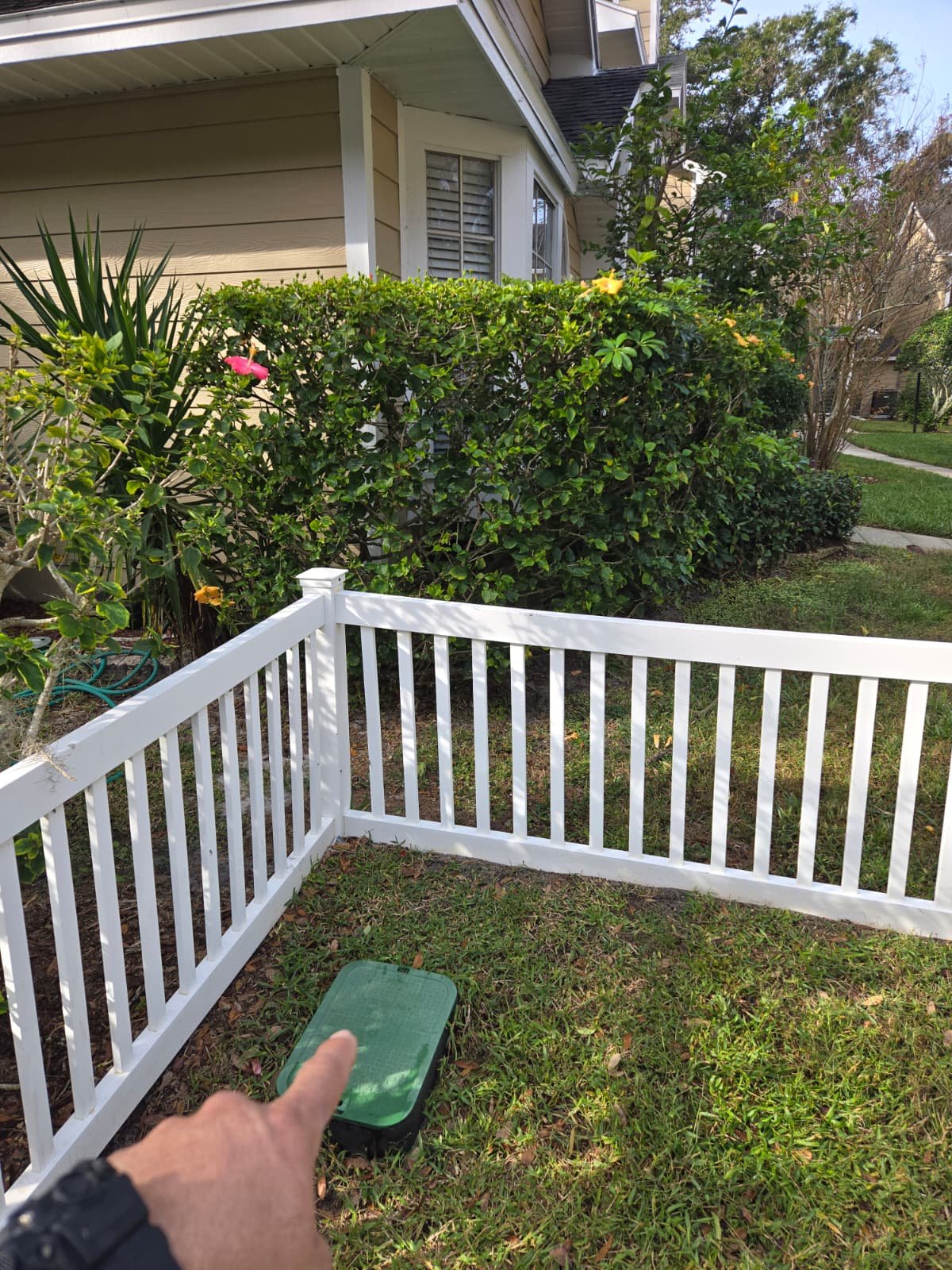 Main water shut-off valve evaluated for leak repair in Palm Harbor, FL 34683 condo