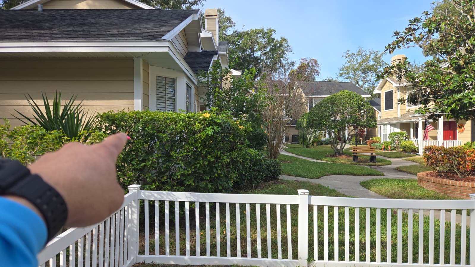 Leaking main shut-off valve found during plumbing inspection in Palm Harbor, FL 34683