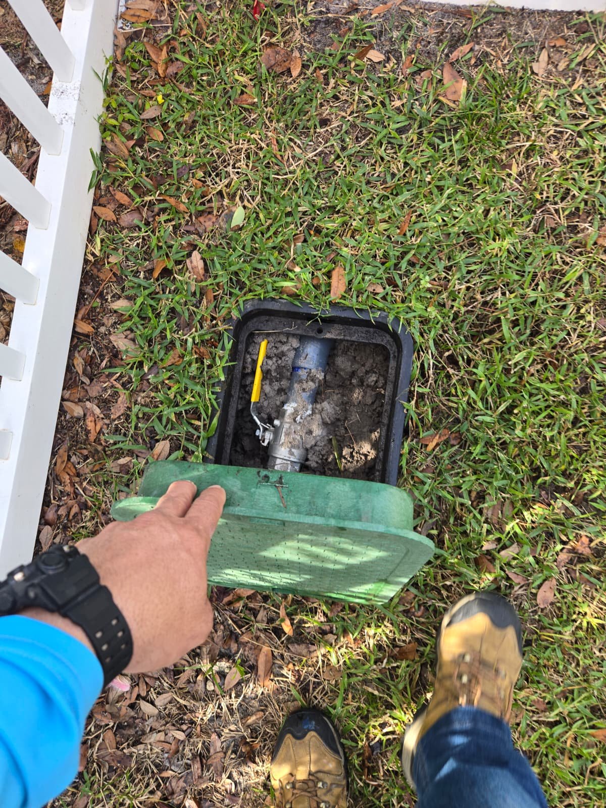 Building plumbing shut-off assembly reviewed for valve replacement in Palm Harbor, FL 34683