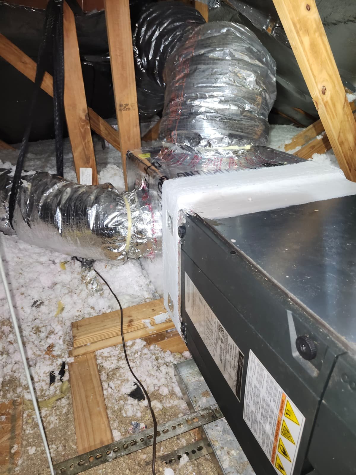 AC maintenance inspection under Premium Home Therapy Plan in Odessa, FL 33556