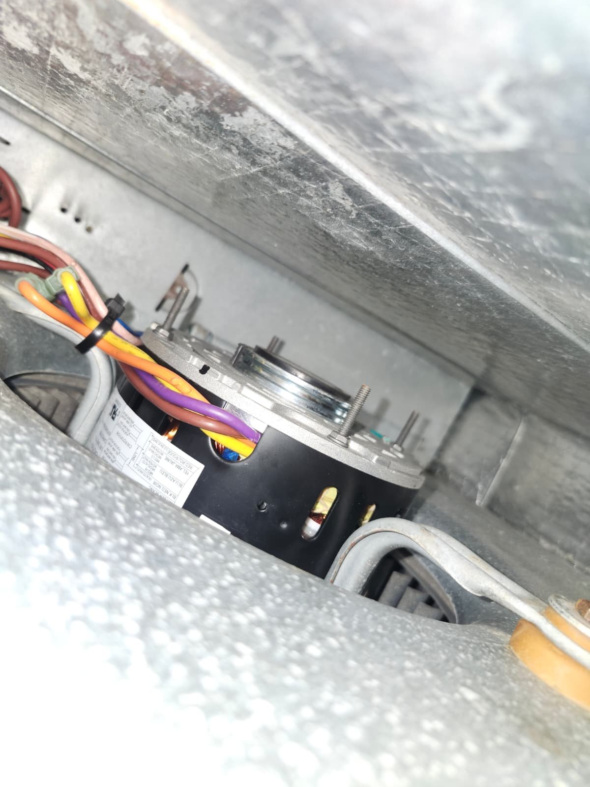 Quarterly HVAC service agreement work on rooftop unit in Tampa, FL 33634