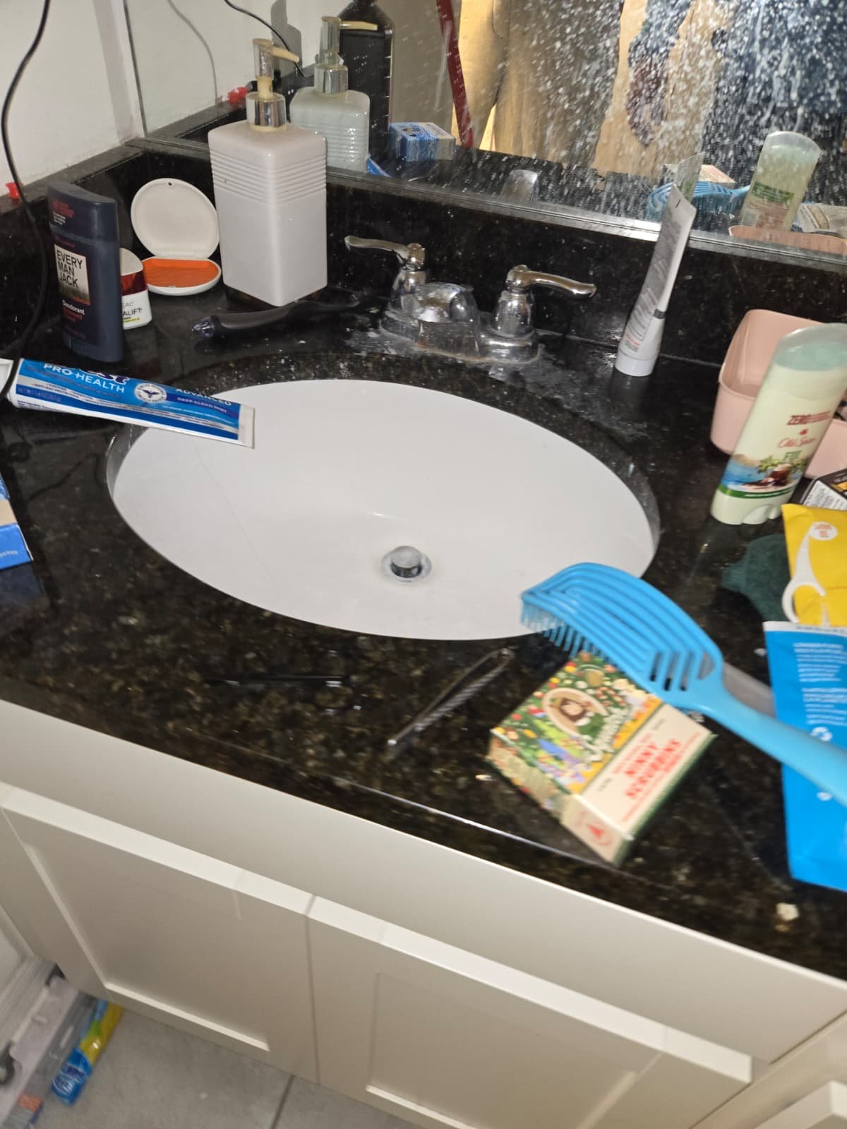 Close-up of plumbing valves during Tampa, FL 33613 inspection