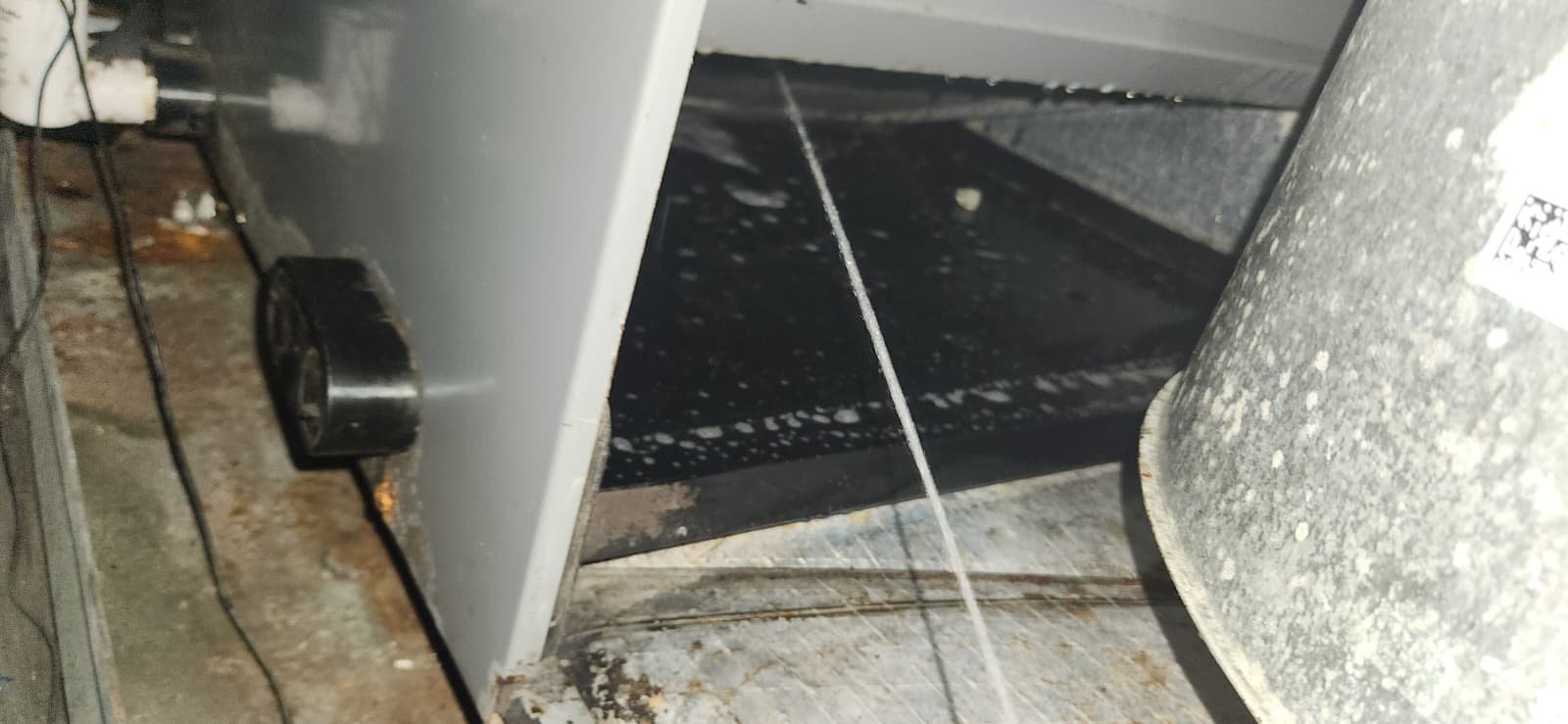 HVAC air handler inspected during quarterly service in Tampa, FL 33634
