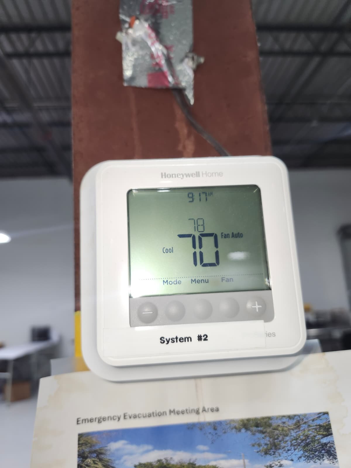 Air handler checked during HVAC maintenance in Tampa, FL 33634