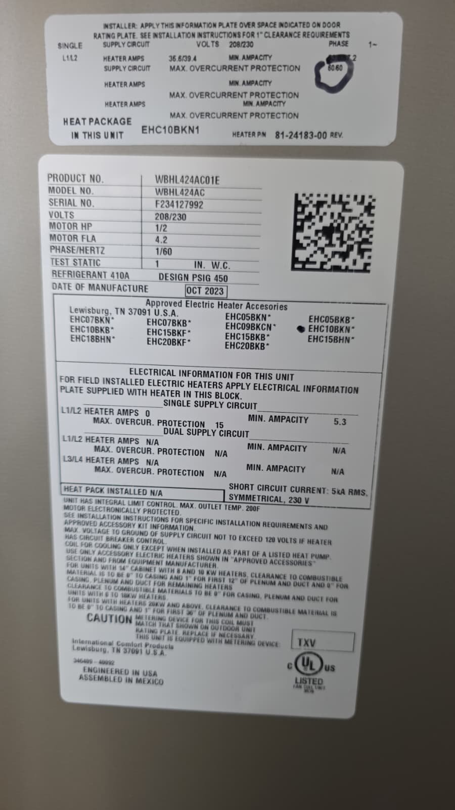 Premium AC maintenance service on air handler in Tampa, FL 33617