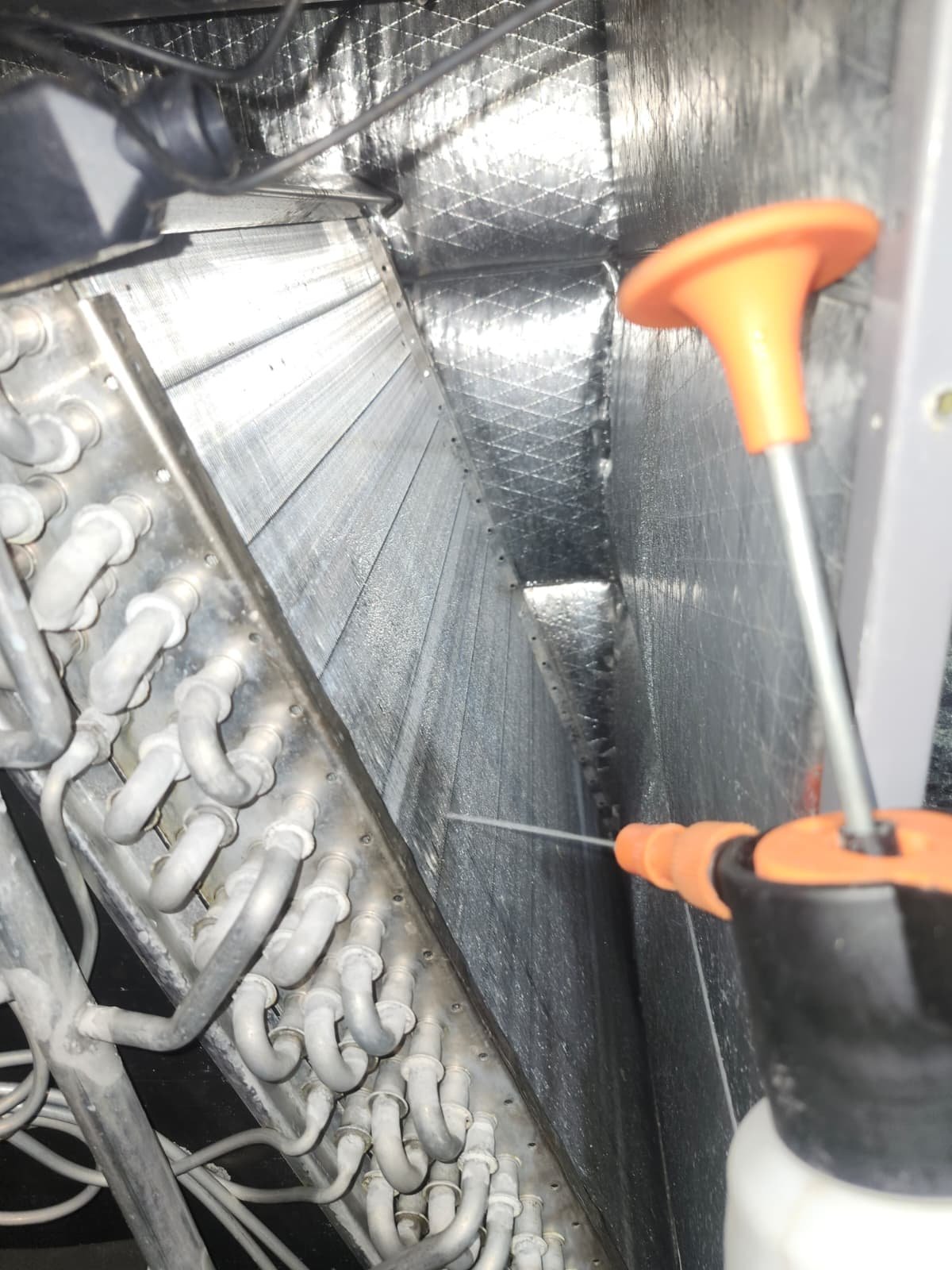 AC Air Handler Access Panel Missing on Liverpool Dr | Home Therapist Tampa Bay