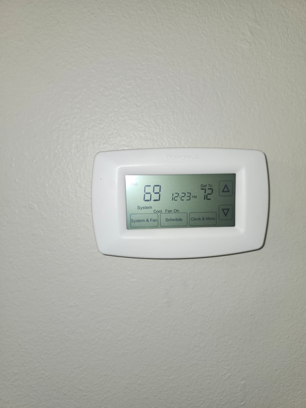 Heating mode performance check during HVAC maintenance in Tampa, FL 33634