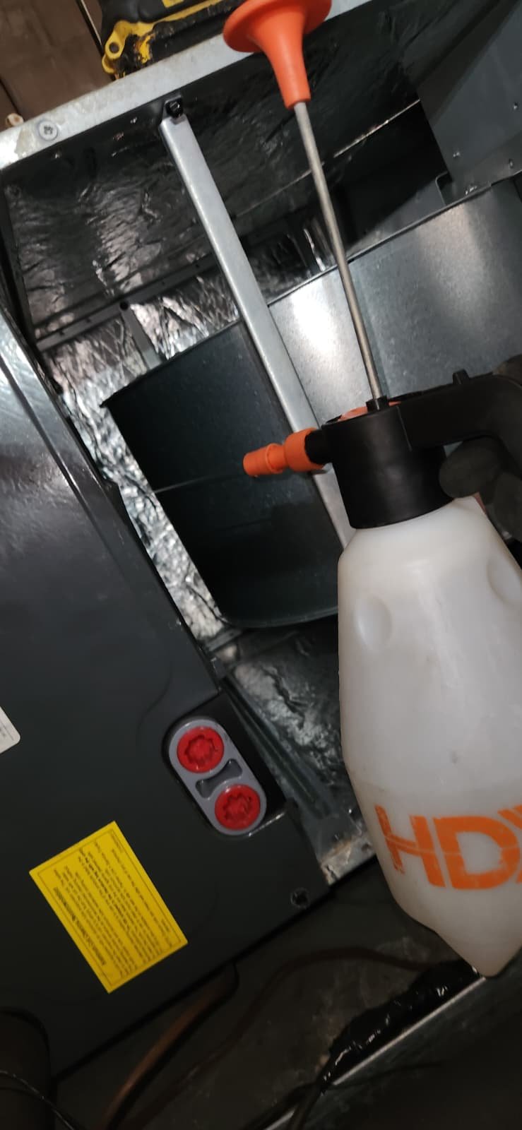 Quarterly HVAC maintenance visit in Tampa, FL 33634 under premium service agreement