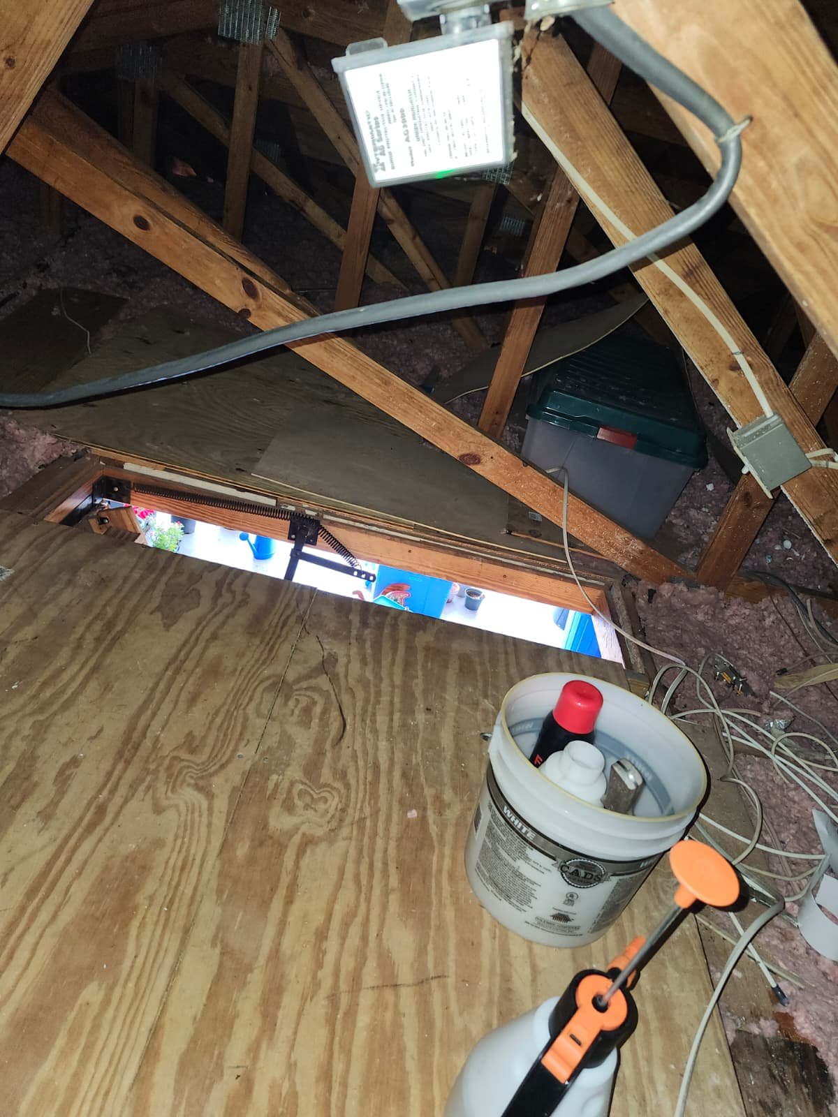 Old dirty ductwork inspected during AC maintenance in New Port Richey, FL 34652-3110