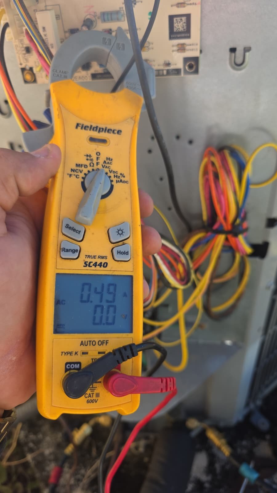 Final inspection after AC condenser maintenance service in Riverview, FL 33578