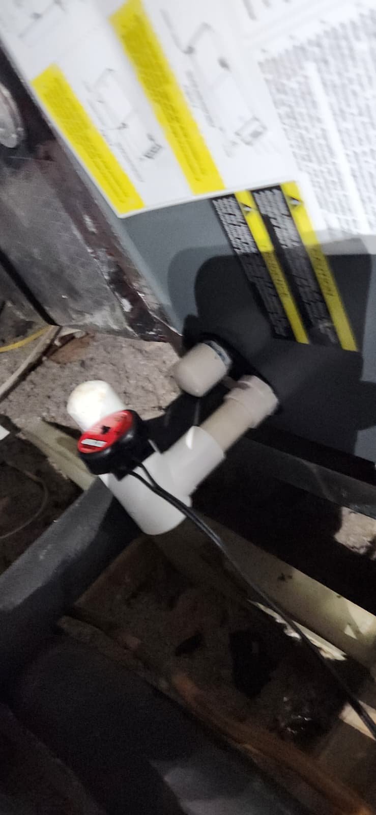 New air handler float switch installation in Clearwater, FL 33755