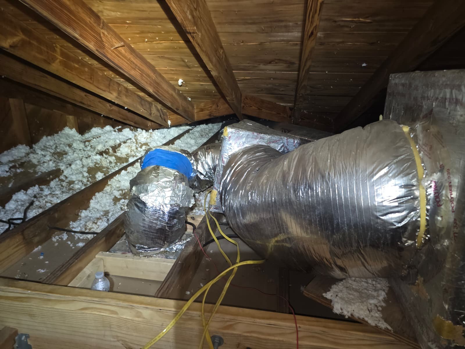 New AC system installation in attic, labor-only project in St. Petersburg, FL 33712