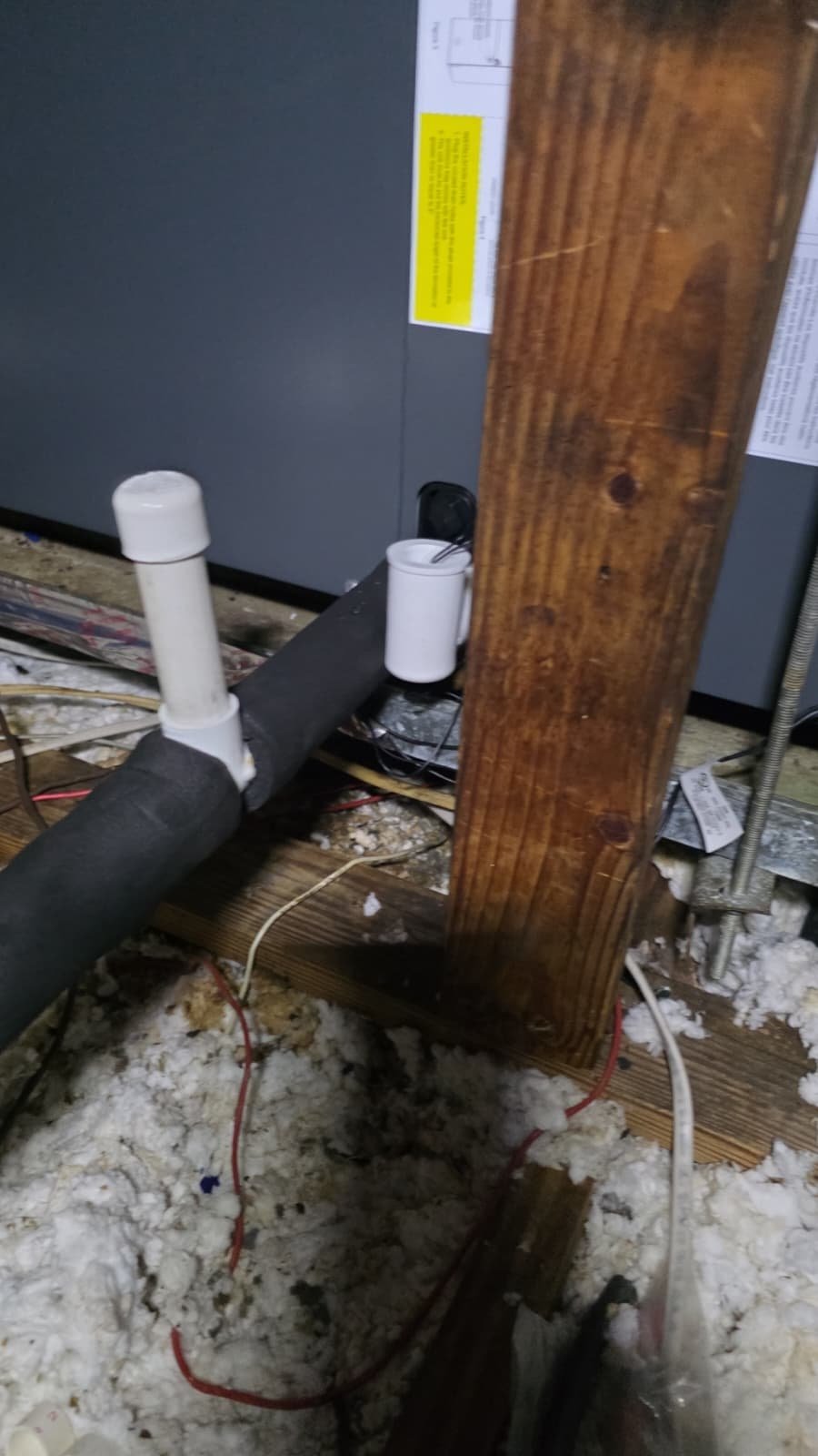 Concrete pad curing for new AC condenser in St. Petersburg, FL 33712