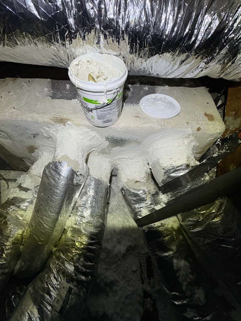 Completed A/C tune-up and duct sealing for better efficiency in Tampa, FL 33602