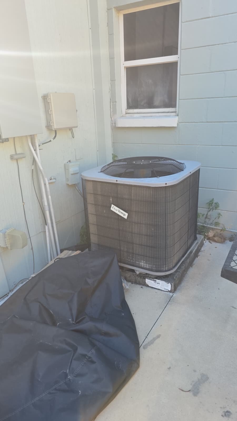 Repaired low voltage AC control wiring at outdoor unit in St. Petersburg, FL 33703