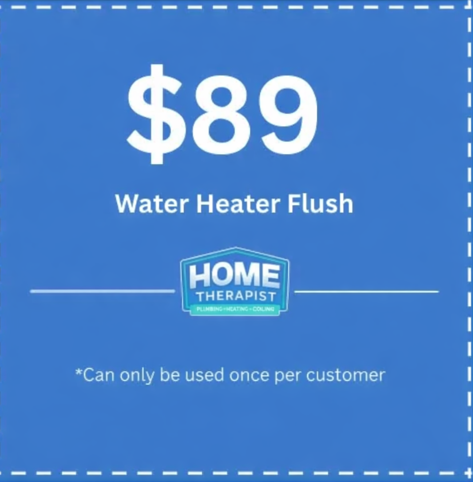 $89 water heater flush