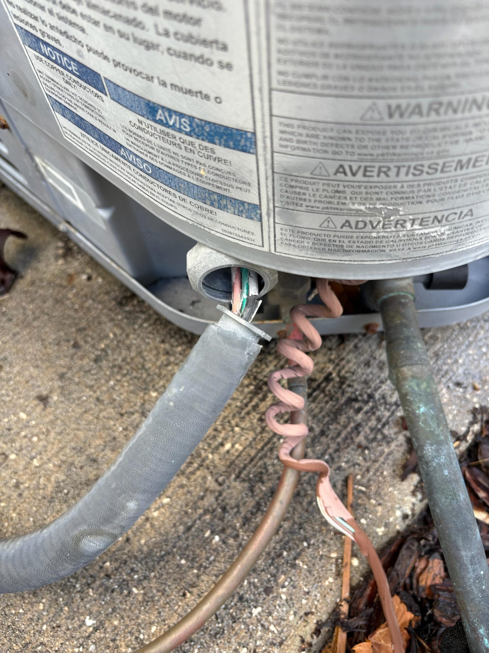 AC capacitor inspection and testing in Tampa, FL 33629