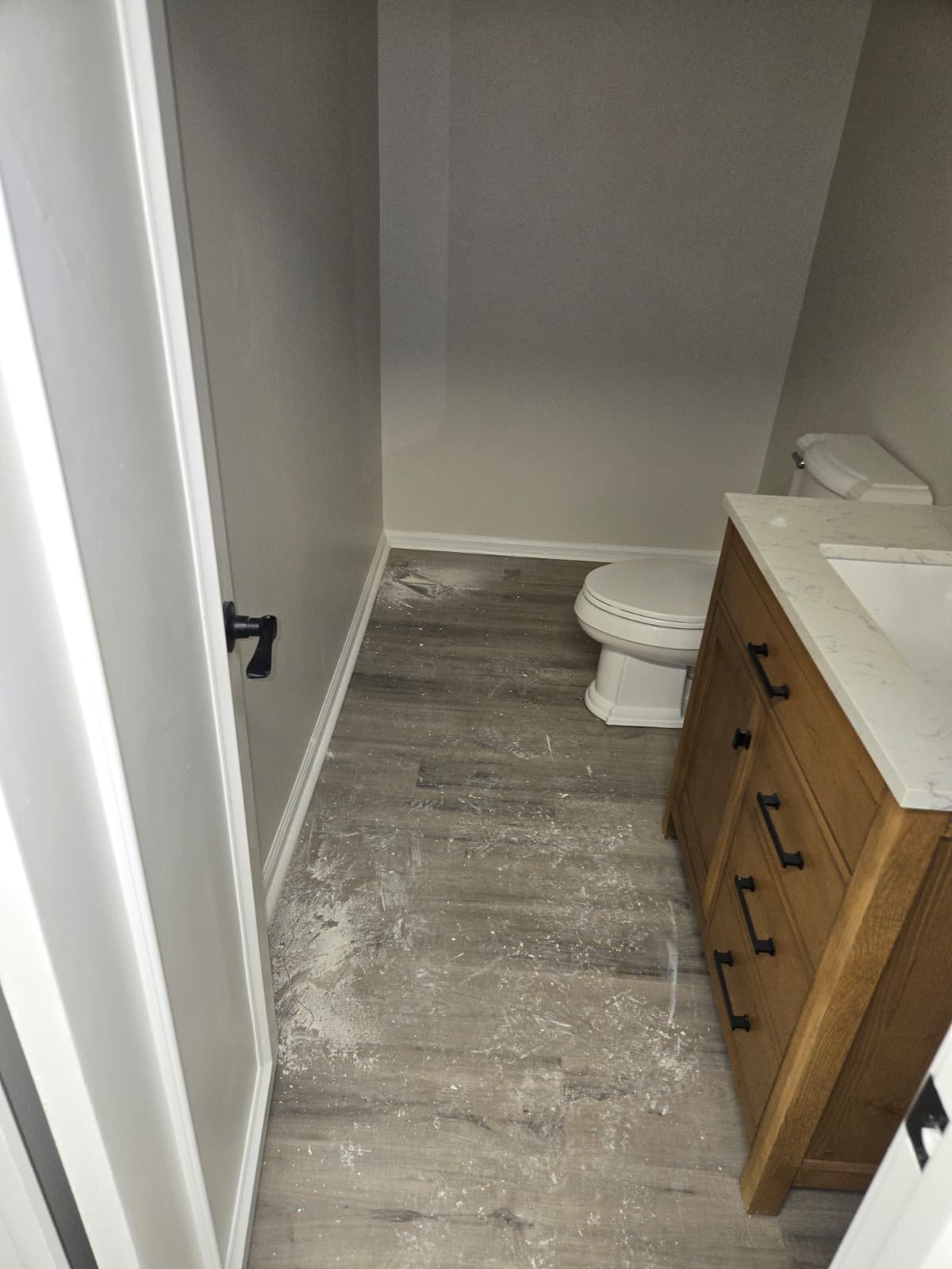 New mop sink plumbing and water connections installed in Tampa, FL 33614