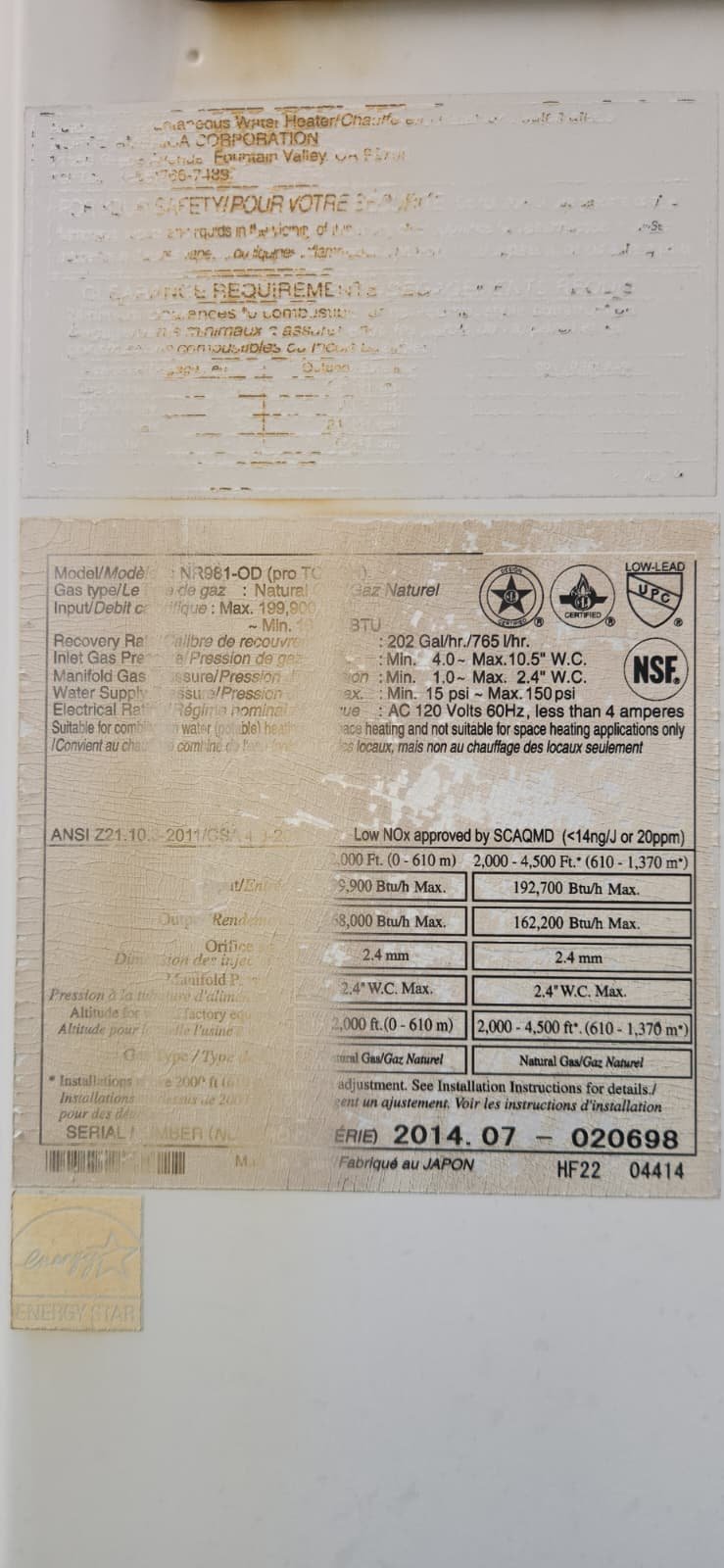 Water heater anode rod and TPR valve check in Zephyrhills, FL 33544