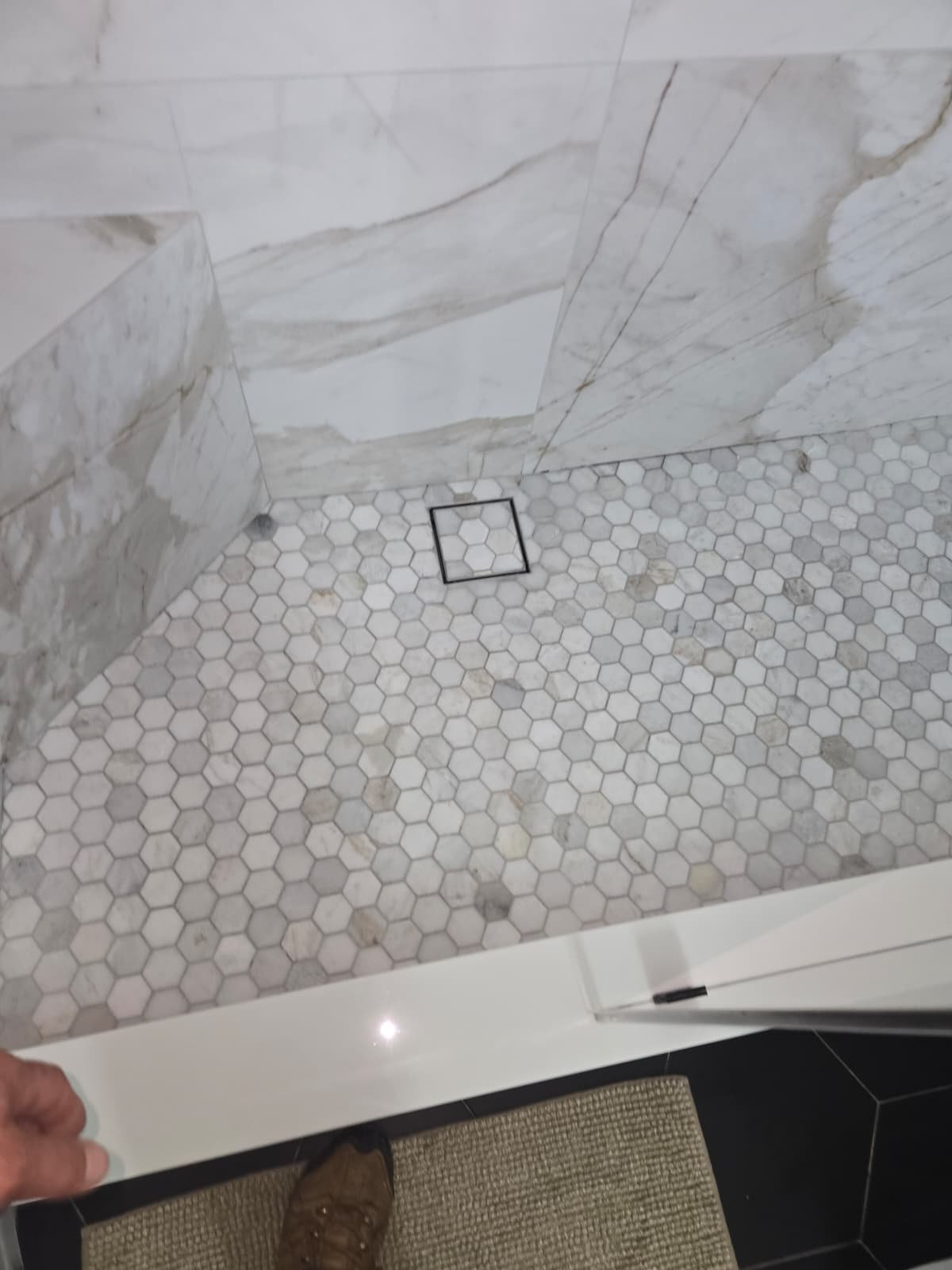Shower plumbing connection and alignment service in Tampa FL 33604