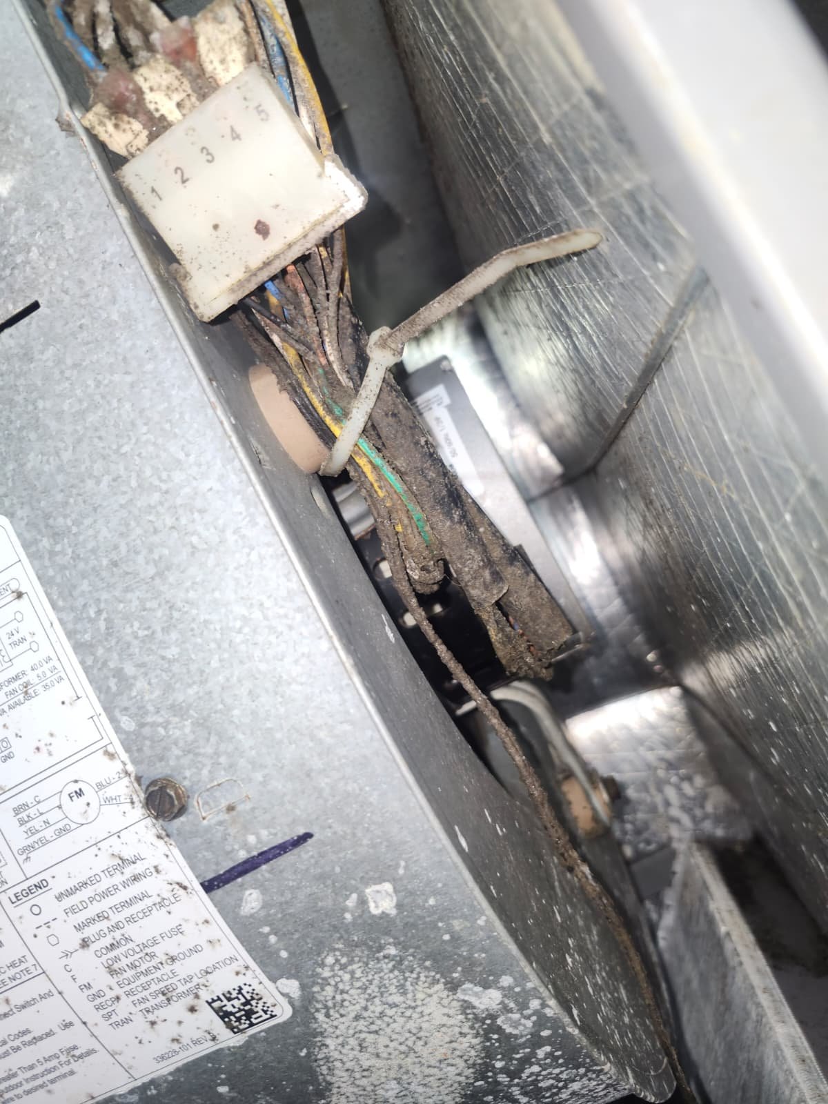 Low-voltage thermostat wiring evaluation for HVAC reliability in Tampa, FL 33625