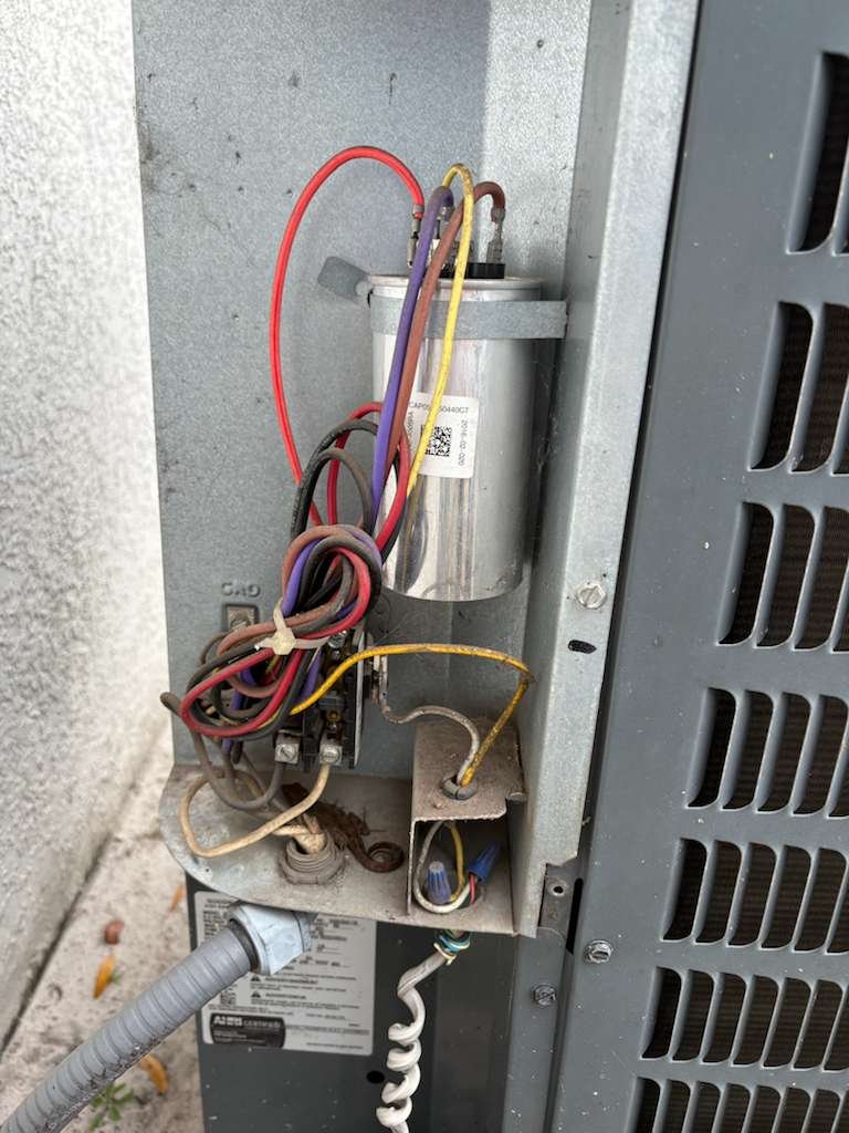 AC tune-up and duct seal work in progress in Tampa, FL 33610