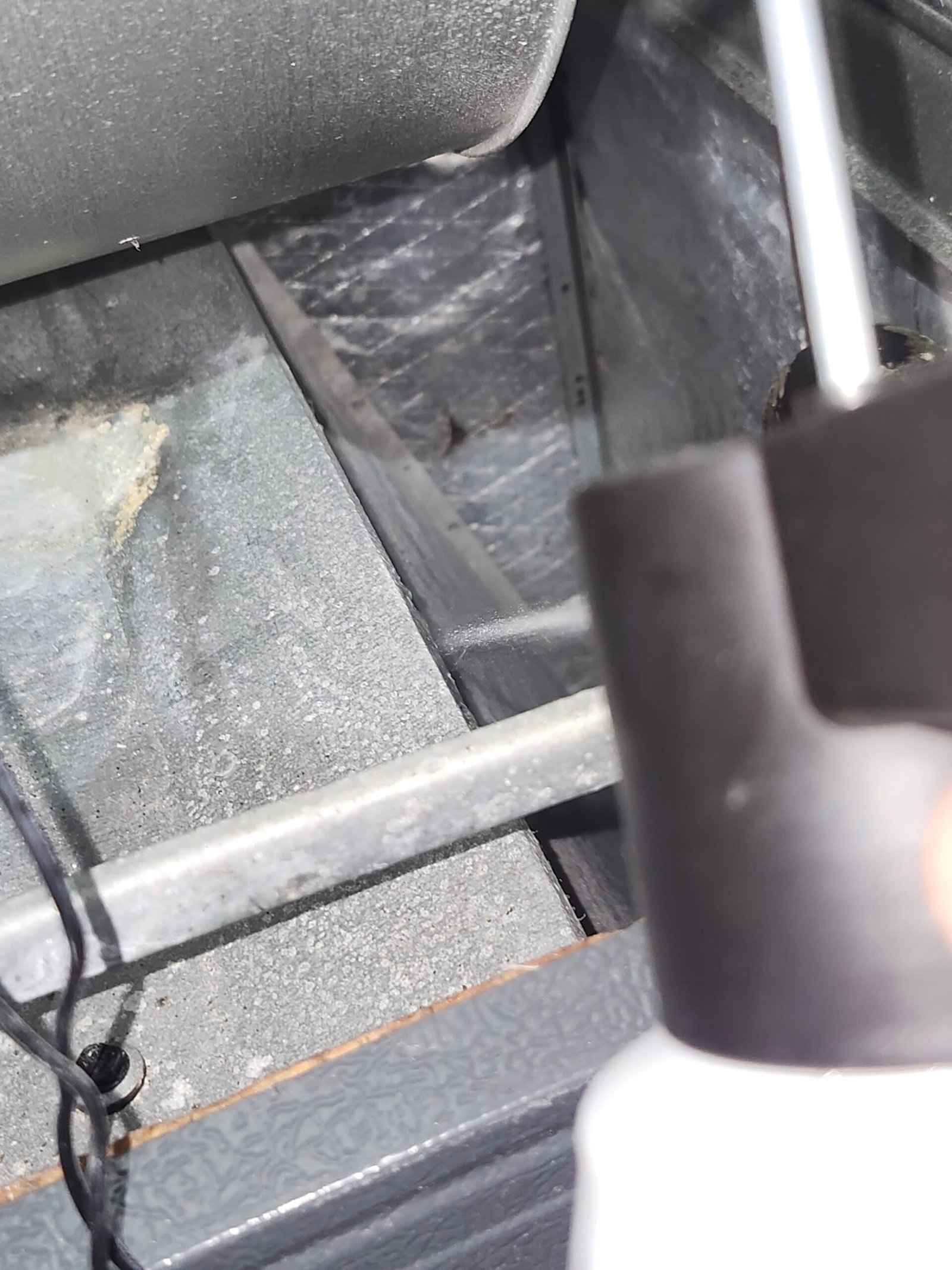 Closet air handler with limited access for AC maintenance in St. Petersburg, FL 33702