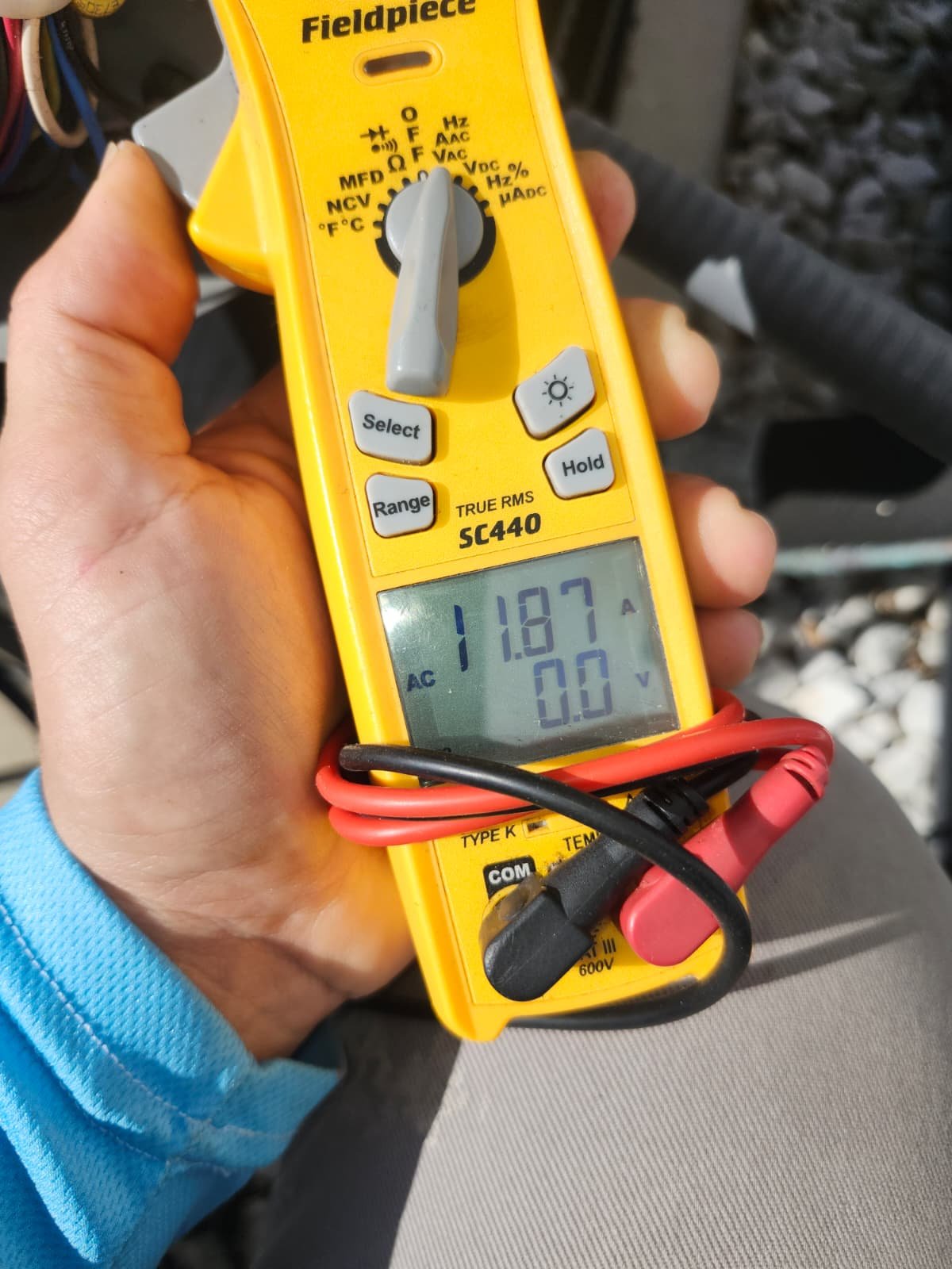 HVAC UV light installation during AC tune-up in Seffner, FL 33584