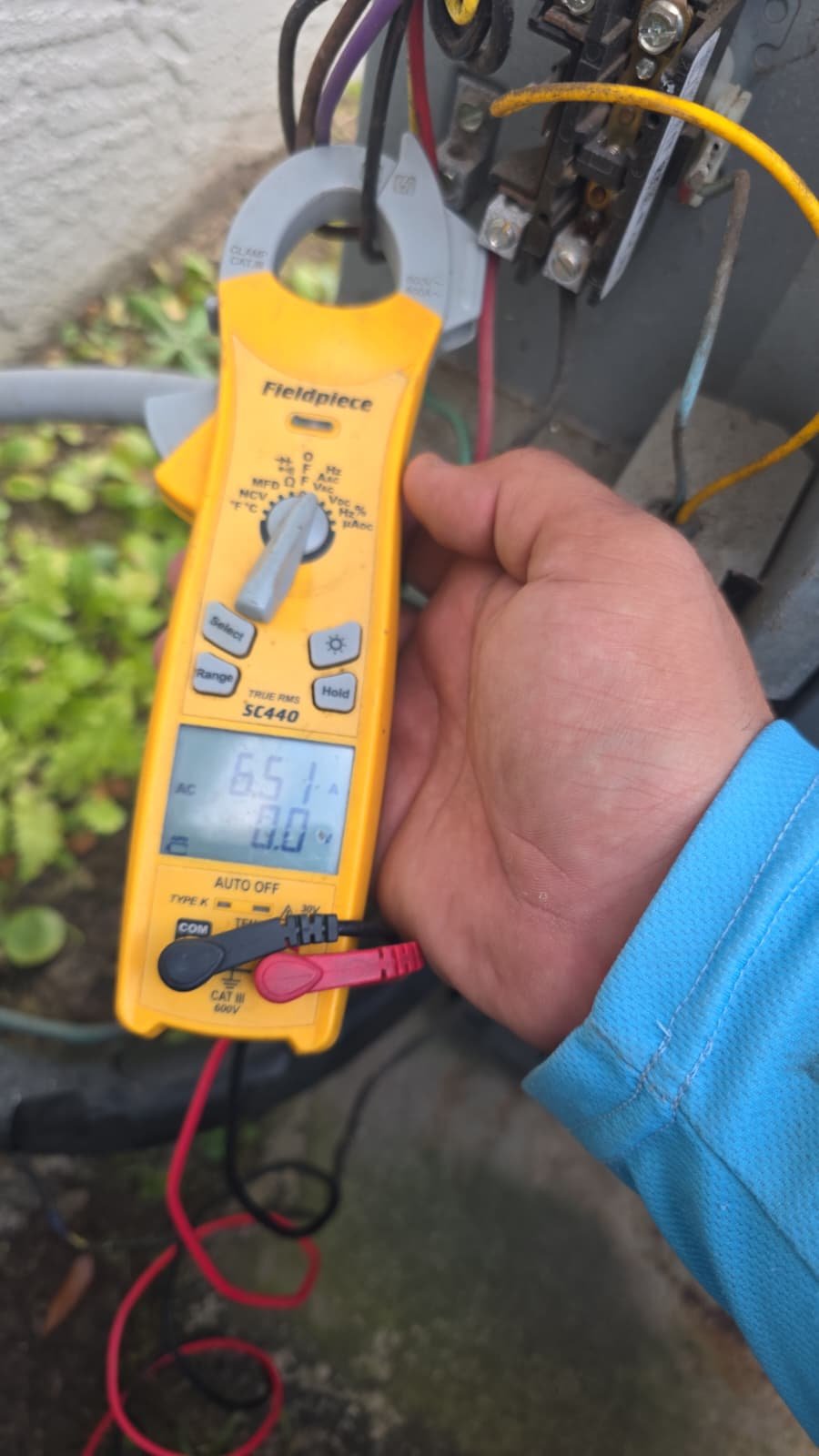 System pressures verified within spec during HVAC maintenance in Plant City, FL 33566