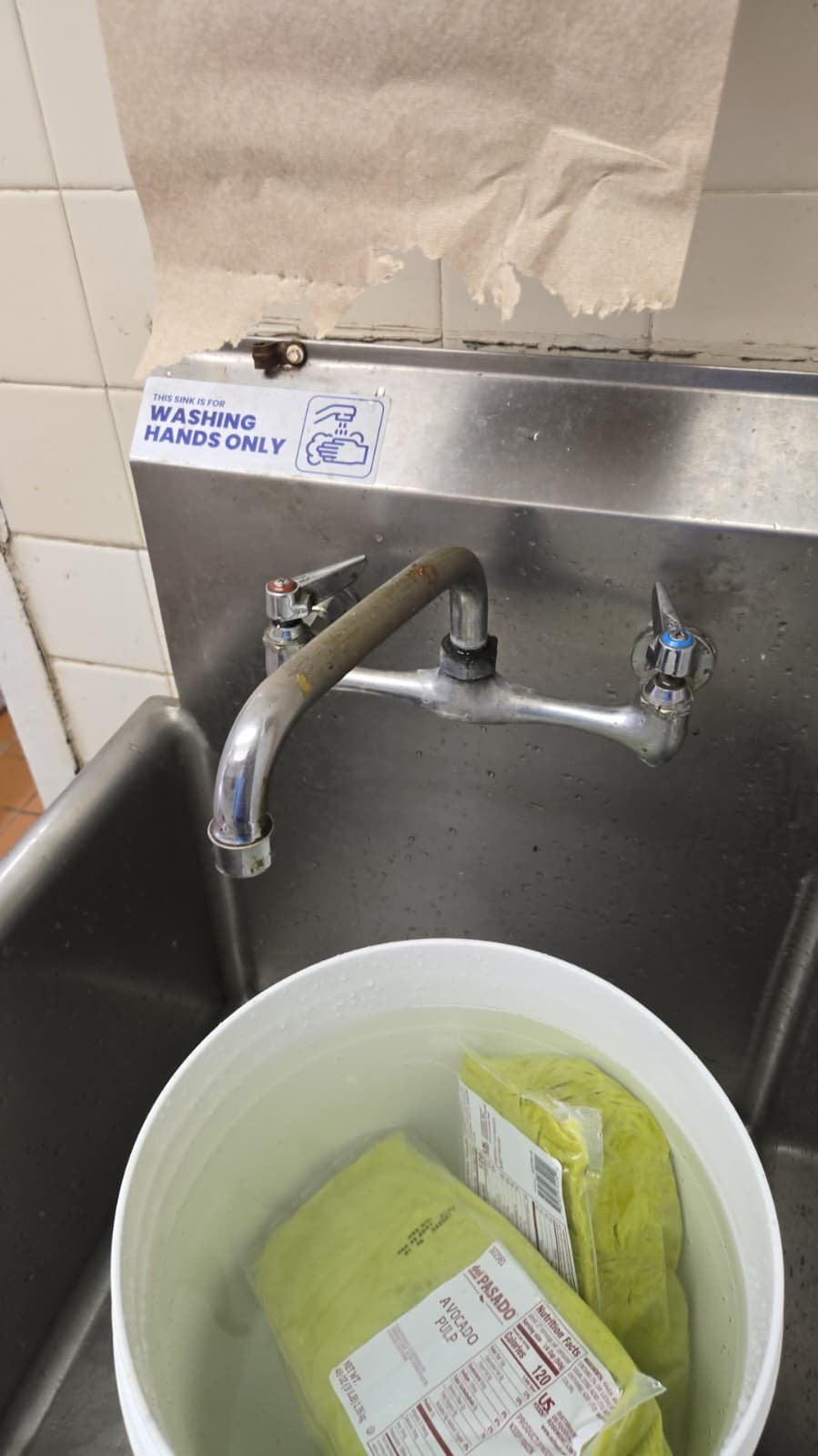 Bathroom faucet replacement showing new fixture in Largo, FL 33771